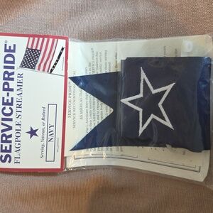 Service-Pride Navy Flagpole Streamer